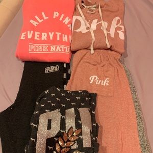 Pink Victoria Secret outfit bundle/lot
